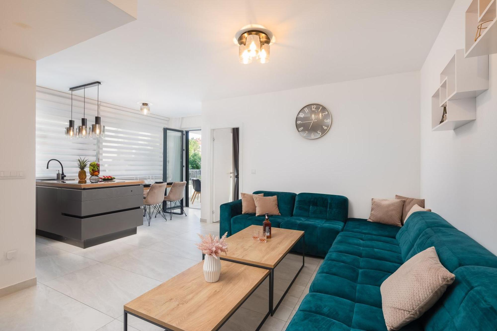 Beach Villa Valentina トロギール 部屋 写真