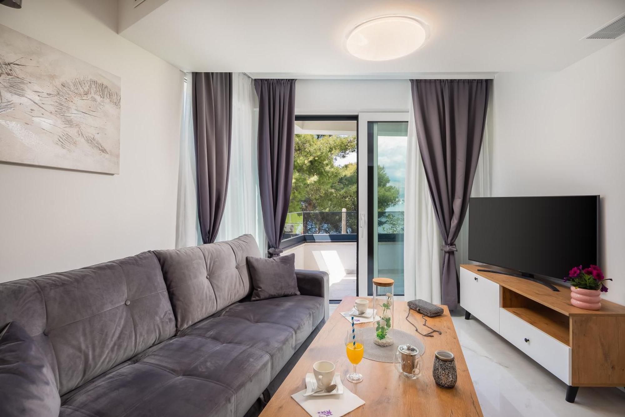 Beach Villa Valentina トロギール 部屋 写真