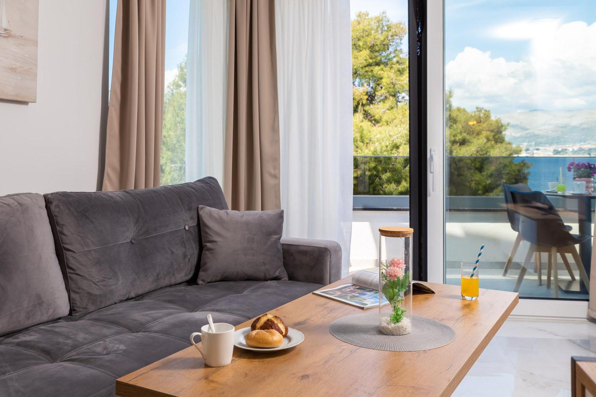 Beach Villa Valentina トロギール 部屋 写真